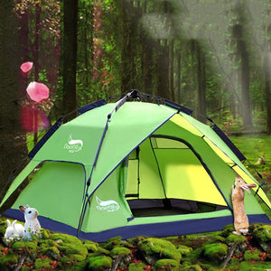 Exploring the Great Outdoors with the Automatic Multi-Person Camping Tent